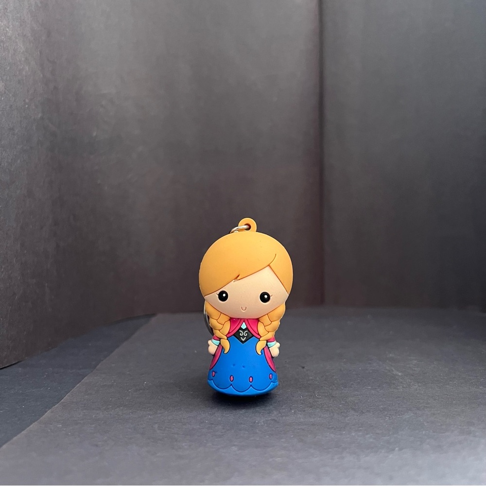 Disney Princess Series Blind Bag Frozen Anna Figural Keychain Bag Clip